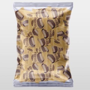 والس وانیلی روکش شکلاتی سلفونی 500 گرم طلایی